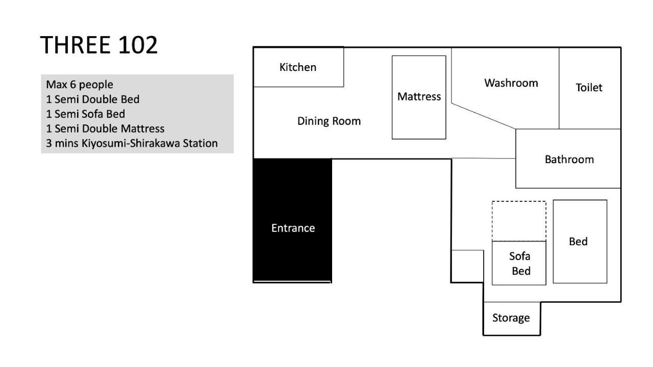 Apartament Three Tokyo 102 Zewnętrze zdjęcie